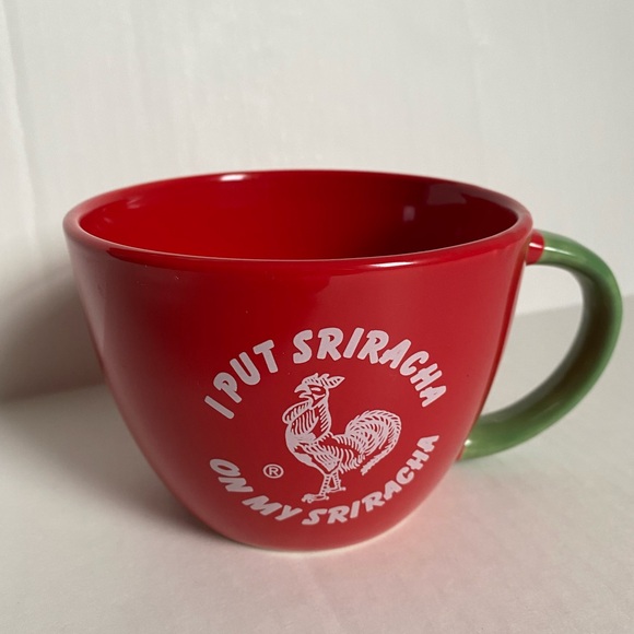 Sriracha “On Everything” Jumbo Mug - Red - Excellent Condition - Picture 2 of 6